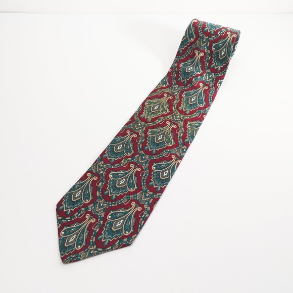 SURREY 100% Silk Dress Neck Tie 57" x 3.75" - Picture 2 of 4